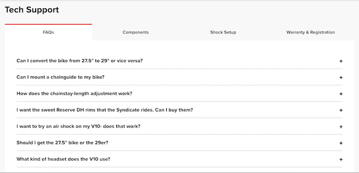 圣克鲁斯自行车常见问题解答