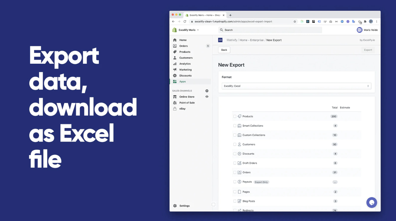 Matrixify”のイメージ