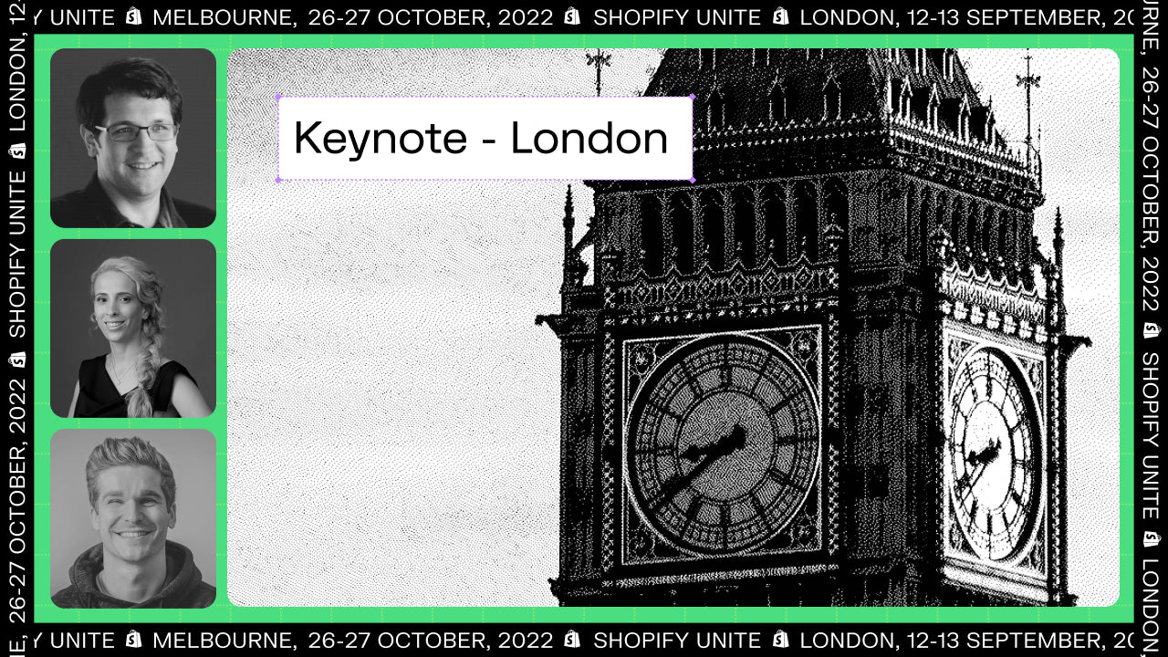 Shopify Unite主题演讲