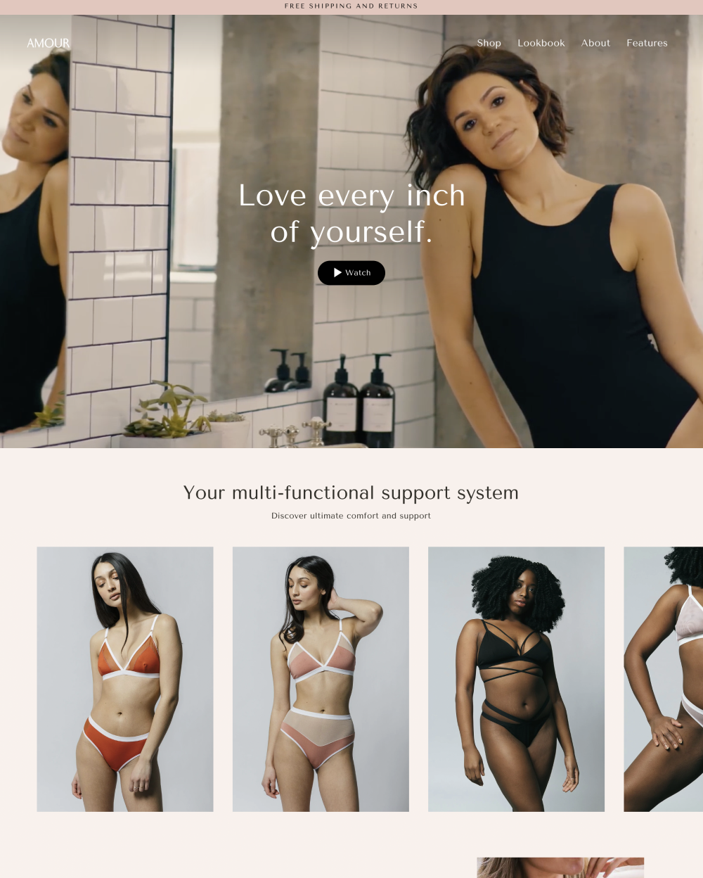 Desktop preview for Streamline in the 