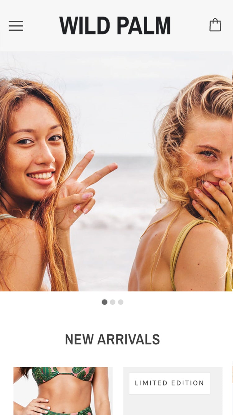 Mobile preview for Blockshop in the 