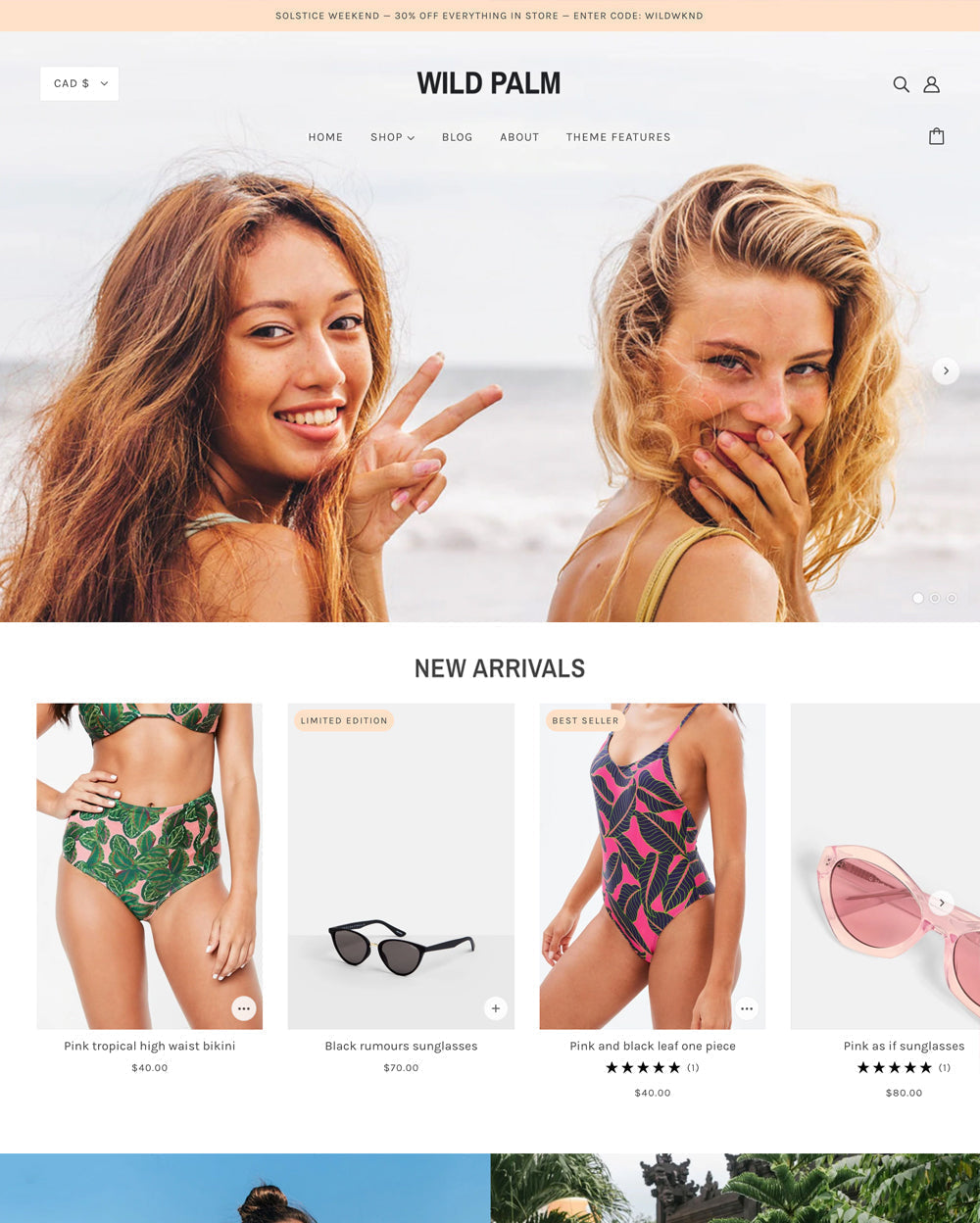 Desktop preview for Blockshop in the 